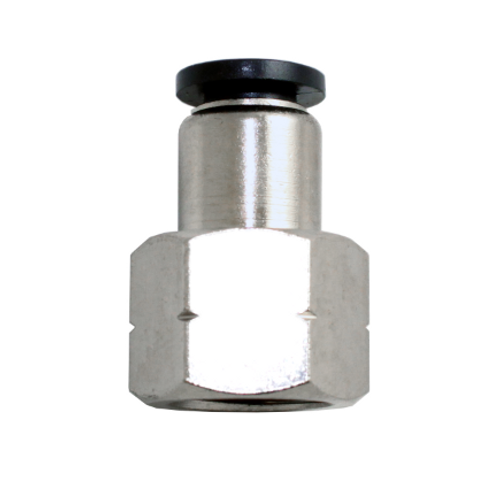 STC FC 3/8" N1/4 K Female Connector- Push-In Air Fittings, 1/4" NPT,0-180 psi