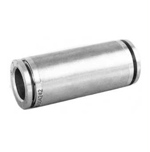 STC SUS 1/2" W Straight Union- Stainless Steel (Gripper Style) Fittings