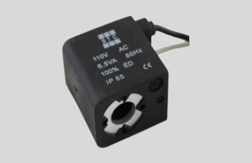 STC 100C Solenoid Coil - Grommet, 2.5W, IP65, 100% ED