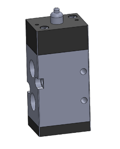 STC MSV-TSV 86522 Series Manual Air Valve- 1/4" NPT, 3 Way, 3 Port, 2 Position Valves