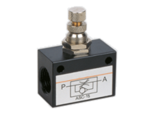STC ASC N1/8 In-Line Flow Control (Panel Mount) STC ASC N1/8 In-Line Flow Control (Panel Mount)