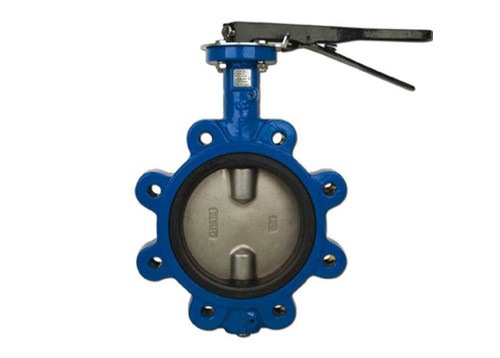 Bonomi N501S Series - Butterfly Valve, Lug Style, Ductile Iron, Manually Operated - with handle
