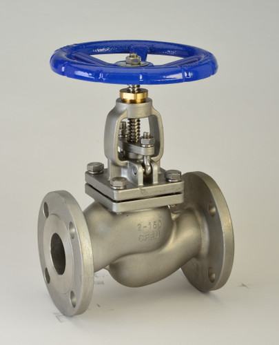 Chicago Valve Series 316, 6" 316 Stainless Steel Globe Valve, 300# Flanged, API 603 OS&Y