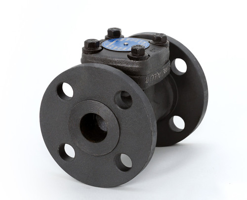 Chicago Valve Series P48, 1" Forged Steel Piston Check Valve, 150# Flanged, OS&Y