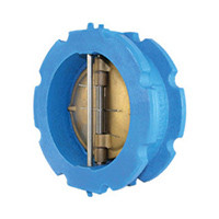 Titan FCI CV 41-D1 Series- 8" Check Valve, Wafer Type, Dual Disc, Ductile Iron Body