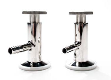 Sanitary Solutions SSSV-1.5 x 0.50-304, Sanitary Clamp Sample Valve for Beverage Industry