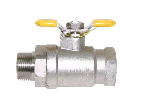 Apollo 7H-800 Series - Male x Female NPT, Stainless Steel, Full Port, Hydro Ball Valve