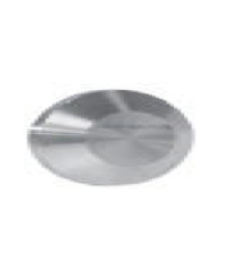 4" Sanitary Solutions SS16AMV-4-316L, Schedule 5 Pipe End Cap, 316L Stainless Steel