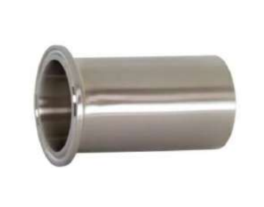 3" Sanitary Solutions SS14MPWL-3-316L, Long Heavy Wall Tank Weld Ferrule, 316 Stainless Steel