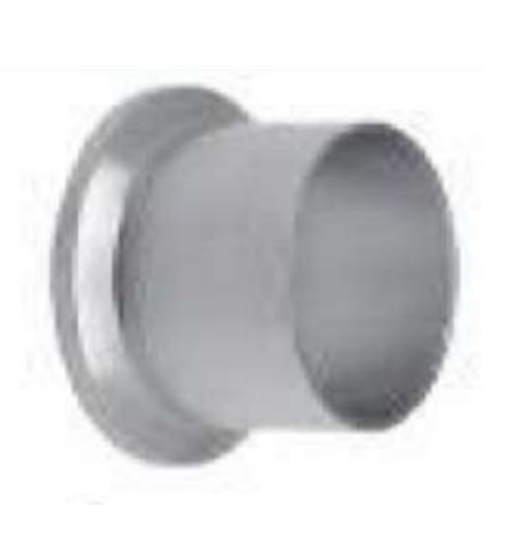 2" Sanitary Solutions SSL14AM7-2-304, Long Buttweld Ferrule, T304 Stainless Steel