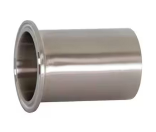 Sanitary Solutions SS14WLMP, Light Wall Tank Ferrule, 304 Stainless Steel