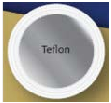 1/2" Sanitary Solutions SS42MP-G-0.50, White Teflon Clamp Gasket - Type 1