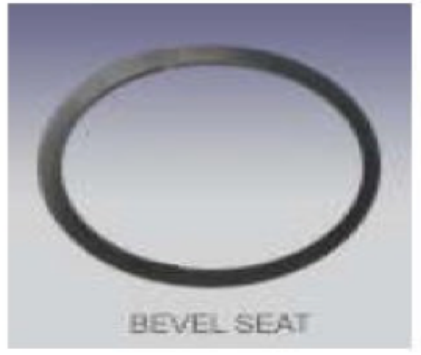 2-1/2" Sanitary Solutions SS40BS-O-2.5, Black BUNA-N Bevel Seat Gasket
