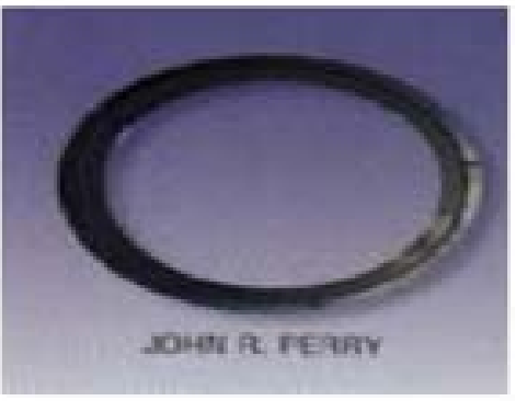 2-1/2" Sanitary Solutions SS40JP-U-2.5, John Perry Black BUNA Gasket