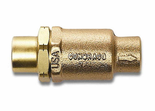 1"Apollo 61LF-605-01 - Lead Free, Bronze, Soft Seated Check Valve