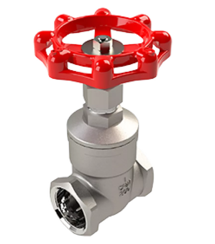 SVF Flow Control 40SSTH Series, Stainless Steel Gate Valve- Non-Rising Stem, NPT Threaded, 200 WOG