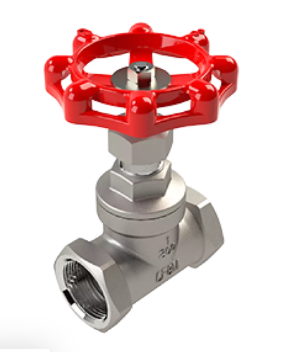 3/4" SVF Flow Control 50SSTH Series, Stainless Steel Globe Valve- Rising Stem, NPT Threaded,  200 WOG