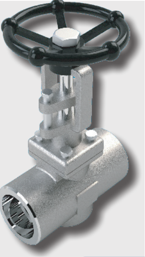 2" SVF Flow Control 505F Globe Valve, Forged Carbon Steel Body, Socket Weld Ends