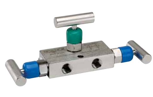 NOSHOK 3710-FFS - Soft Tip, 1/4" NPT Female x 1/4" NPT Female, 3 Manifold Valve