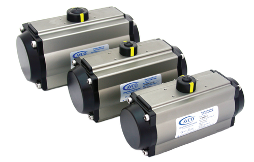 AVCO ACT-PN-CSR092-12 Pneumatic Actuator - Quarter Turn, Spring Return