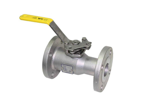 2-1/2" Apollo 87A-109-01 - Stainless Steel, Standard Port, Flanged, Ball Valve
