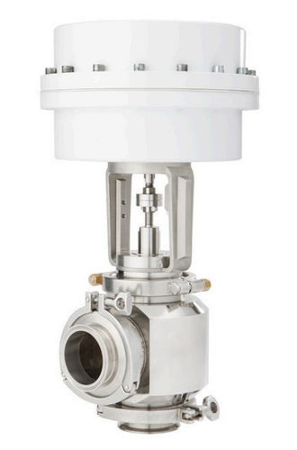 4" Steriflow FBCV-OR Sanitary Control Valve, O-Ring Stem Seal