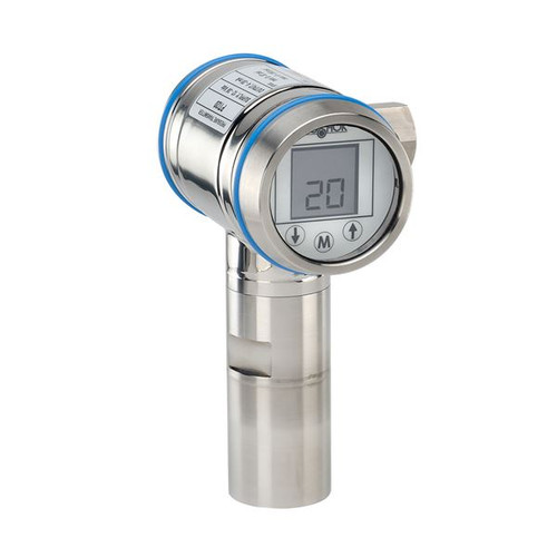 NOSHOK PTI20 Series Intelligent Industrial Pressure Transmitter PTI20-350PSIG-1-1-69-28-TC, Min. Span 87 psi, Max. Span 350 psi, 1/2" National Pipe Thread (NPT) Female,  1/2 National Pipe Thread (NPT) Female, Transparent Cover