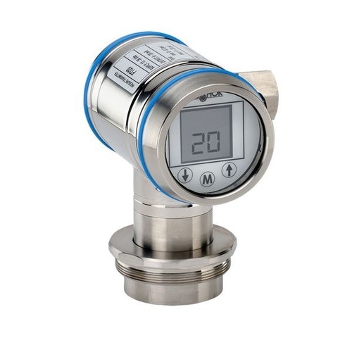 NOSHOK PTI20 Series Intelligent Industrial Pressure Transmitter PTI20-350PSIG-1-1-75-71, Min. Span 87 psi, Max. Span 350 psi, Threaded Flush Diaphragm For Flange, PG9 Cable Gland