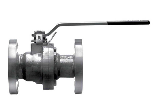 1/2" Bonomi 68J100 - Ball Valve, API 608 Fire Safe, Flanged, Stainless Steel, Full Port, Manually Operated