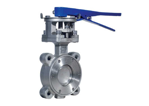 8" Bonomi 9301 - Butterfly Valve, High Performance, Lug Style, Stainless Steel, Manually Operated