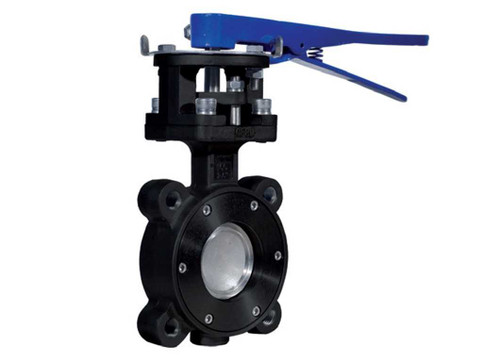 10" Bonomi 8301 - Butterfly Valve, High Performance, Lug Style, Carbon Steel, Manually Operated