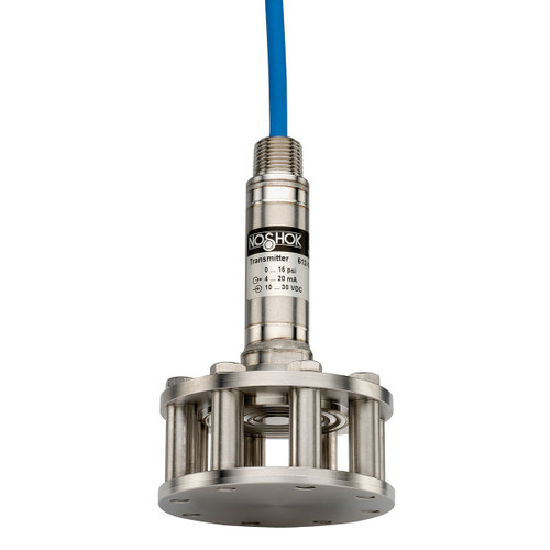 NOSHOK 613 Series Cage-Protected Submersible Level Transmitters 613-10-1-1-40-LR, 0 to 10 psig, 0.25% Accuracy (BFSL), 4 to 20 mA, 40 ft Polyurethane (PUR) Cable & Lifting Ring