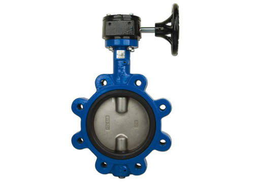 3" Bonomi GN501S - Butterfly Valve, Lug Style, Ductile Iron, Gear Operated
