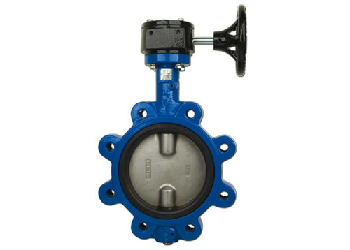 5" Bonomi GN501N - Butterfly Valve, Lug Style, Ductile Iron, Gear Operated