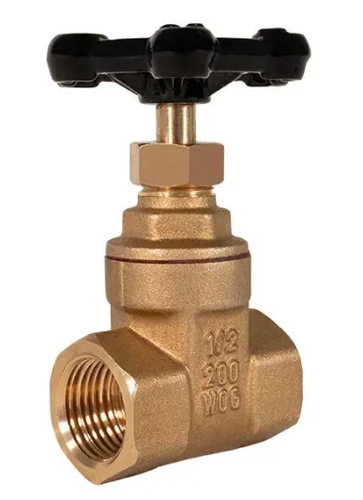 2-1/2" Jomar Valve T-301 , Gate Valve, Non-rising Stem, Brass, NPT Threaded, 200 WOG