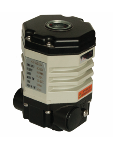 Jomar Valve AE-180-24VDC, 24VDC Electric Actuator, Double Acting, Nema 4X, Manual Override