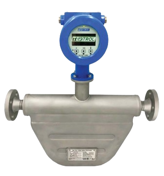 1" Tek-Trol Tek-Cor 1100A-2-1-025A-1-S-150-1-E, Explosion Proof,150# ANSI Flange Standard Sensor, ±0.5% Accuracy, Coriolis Mass Flow Meter