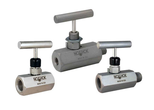 NOSHOK 400 Series - Stainless Steel, Hard Seat, Needle Valve