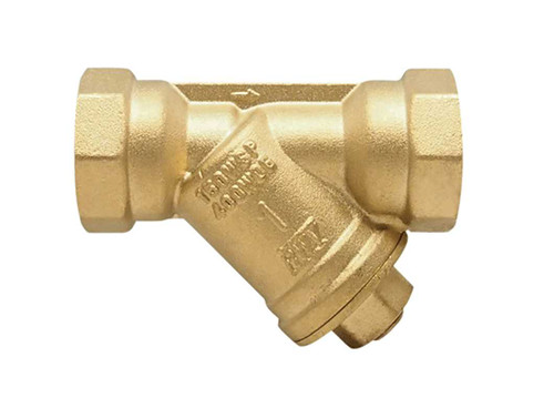 1-1/4" Red White Valve 380AB - Lead Free, Bronze, Y-Strainer, Threaded End