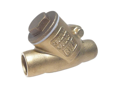 1-1/2" Red White Valve 237AB - Lead Free, Brass, Swing Check Valve