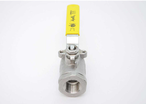 Apollo 76-100 Series - Stainless Steel, Standard Port, NPT, Ball Valve, with Mounting Pad