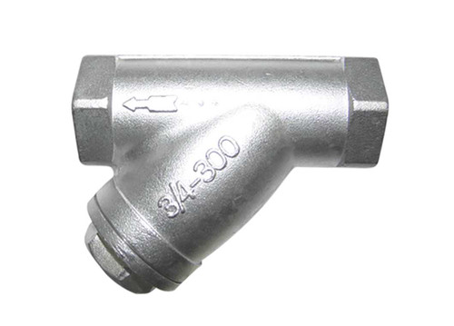 3/4" Red White Valve 889 - Stainless Steel, Y-Strainer