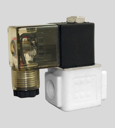 STC 2P025-A- 1/8" Solenoid Valve 2-Way, Normally Closed, Direct Acting