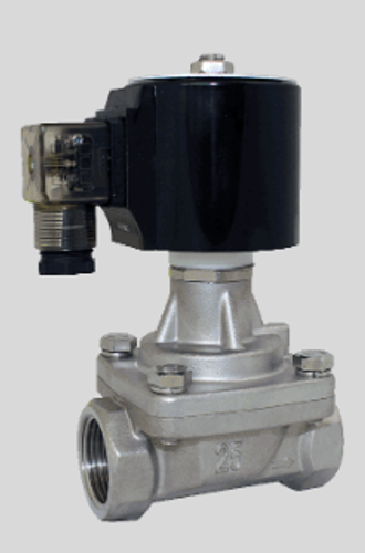 STC 2LS250- 1" Steam, Solenoid Valve 2-Way, Normally Closed, Piston Action