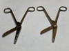 Stainless Steel Pakistan Bandage Scissors Lot Of 2