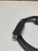 USB Charging Cable Assembly 25-102775-02R Zebra Symbol Motorola Barcode Scanner