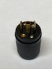 Midget Twist Locking Male Plug HBL7594 Hubbell 15A 125V AC