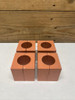 MCT BRATTBERG INSERT BLOCK 60/38 LYCRON, CABLE DIM 1.40-1.55 (8PC LOT) = 4 PAIR