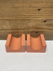 MCT BRATTBERG INSERT BLOCK 60/38 LYCRON, CABLE DIM 1.40-1.55 (8PC LOT) = 4 PAIR