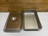 Vollrath Stainless Steel Sterilization Tray 12" x 7.5" x 2" Medical Instrument Tray
